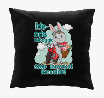 Nyuszi motoron Ide oda robogok blazina