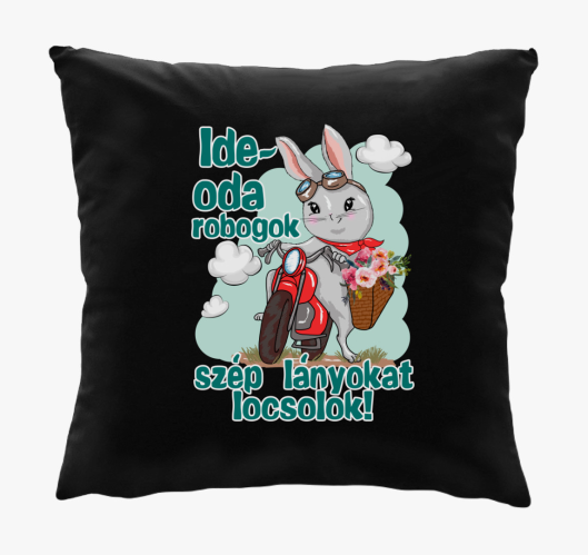 Nyuszi motoron Ide oda robogok...