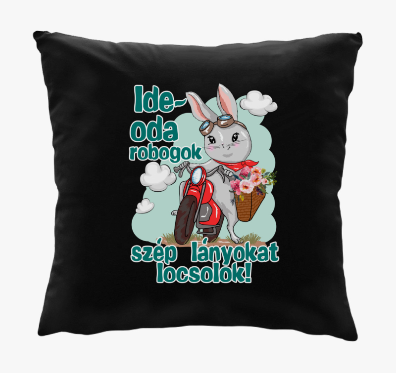 Nyuszi motoron Ide oda robogok blazina