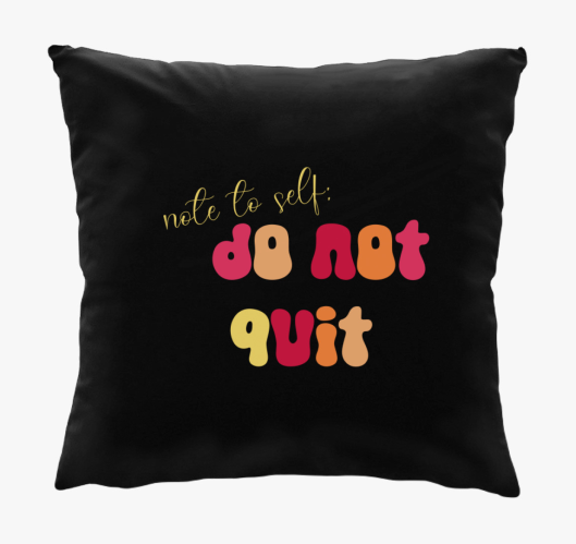 note to self: do not quit blaz...