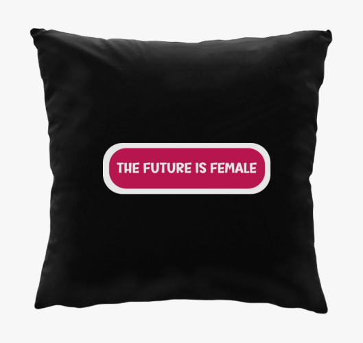 Future is female pink blazina