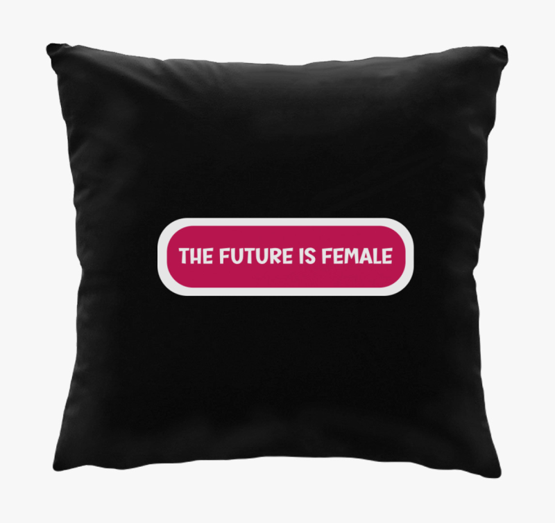 Future is female pink blazina