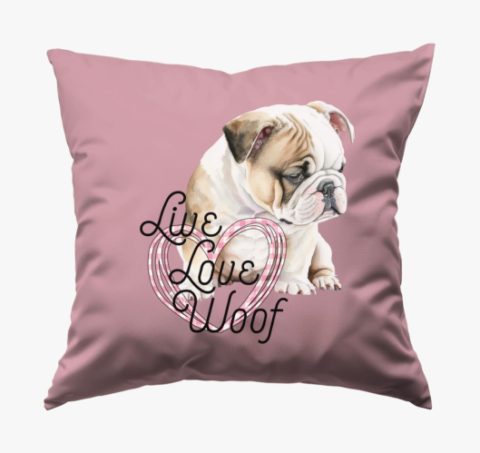 Angol bulldog Woof blazina