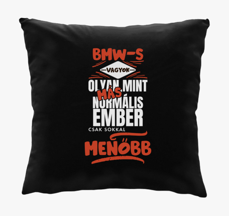 BMW-s sem olyan kot ember blazina