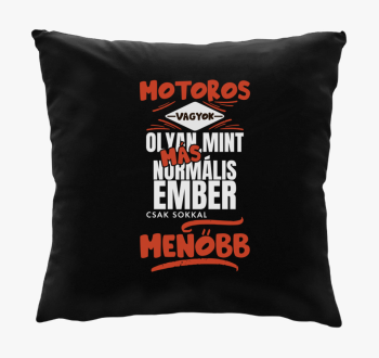 Motoros sem olyan kot ember blazina