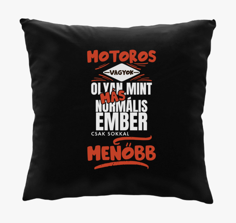 Motoros sem olyan kot ember blazina