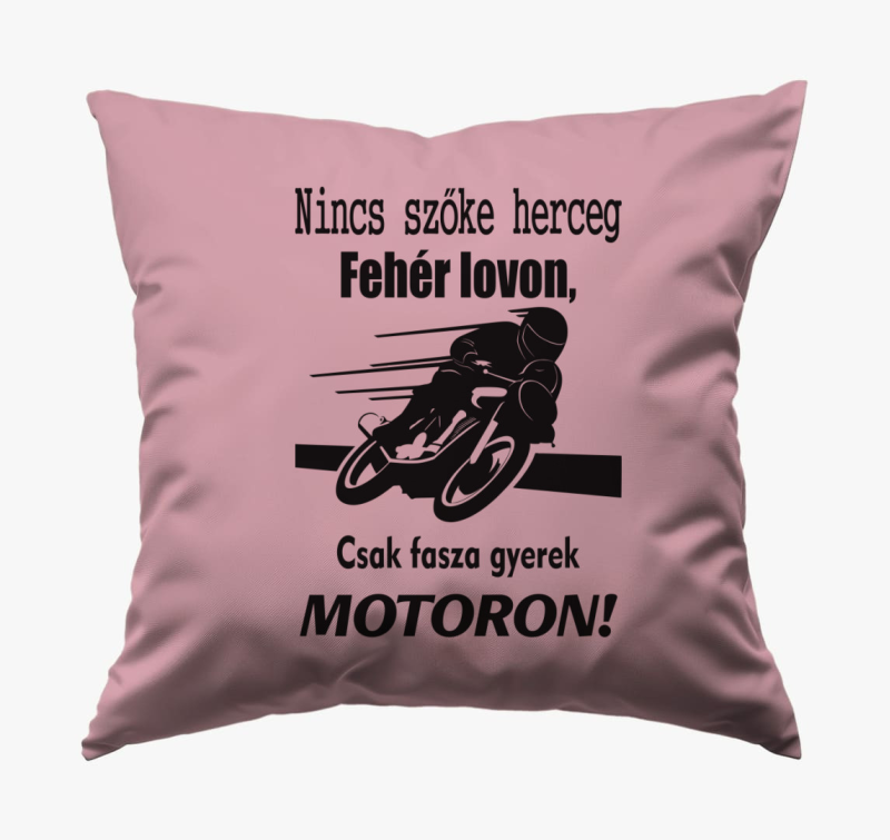 Nincs herceg bela lovon, csak fasza gyerek motoron blazina