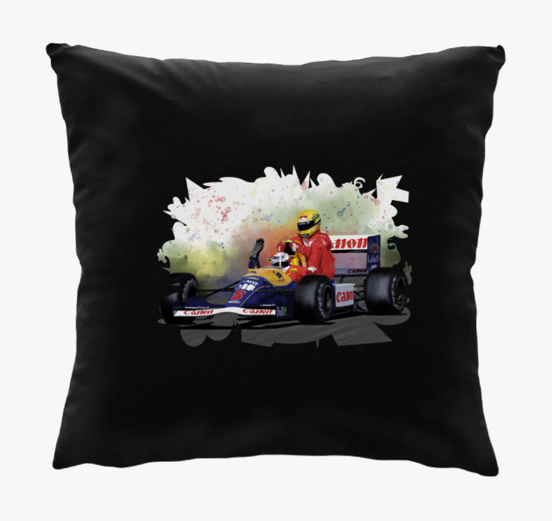 Mansell in Senna blazina