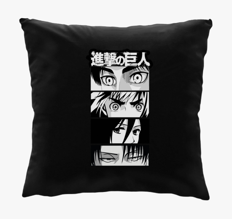 Attack on Titan csapat felirat blazina