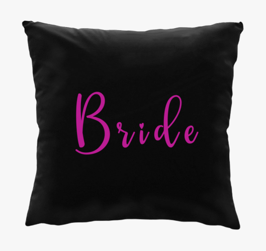 Bride pink szivecske blazina