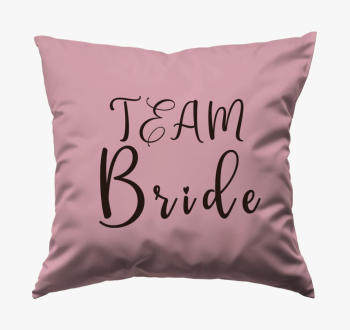 TEAM Bride črna blazina
