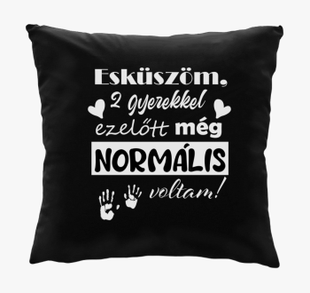 2 gyerekkel voltam blazina