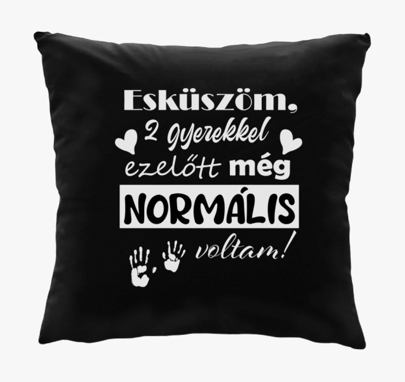 2 gyerekkel voltam blazina