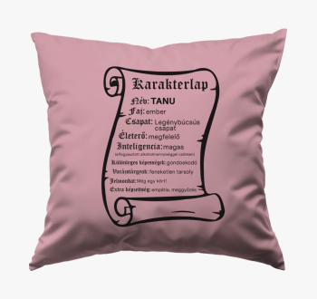 Karakterlap tanu bla