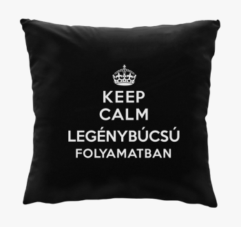 Keep calm folyamatban blazina