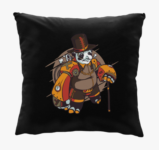 Steampunk Panda blazina