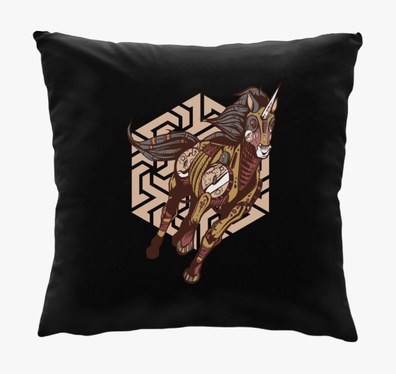 Steampunk unikornis blazina