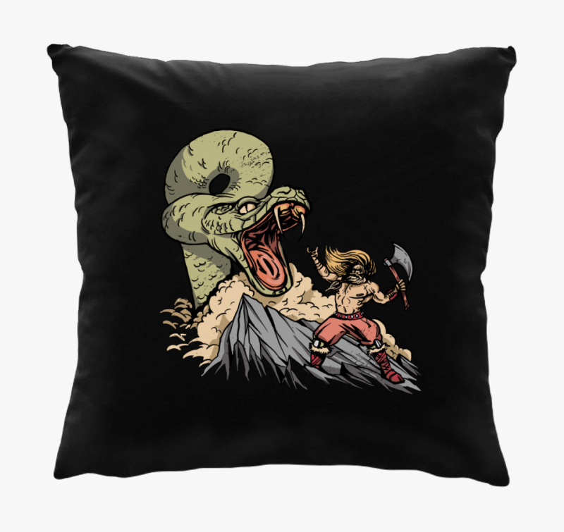 Thor in Jormungandr harca blazina