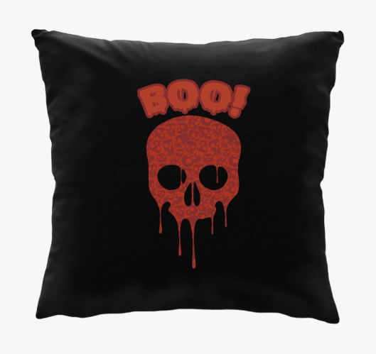 boo red skull blazina