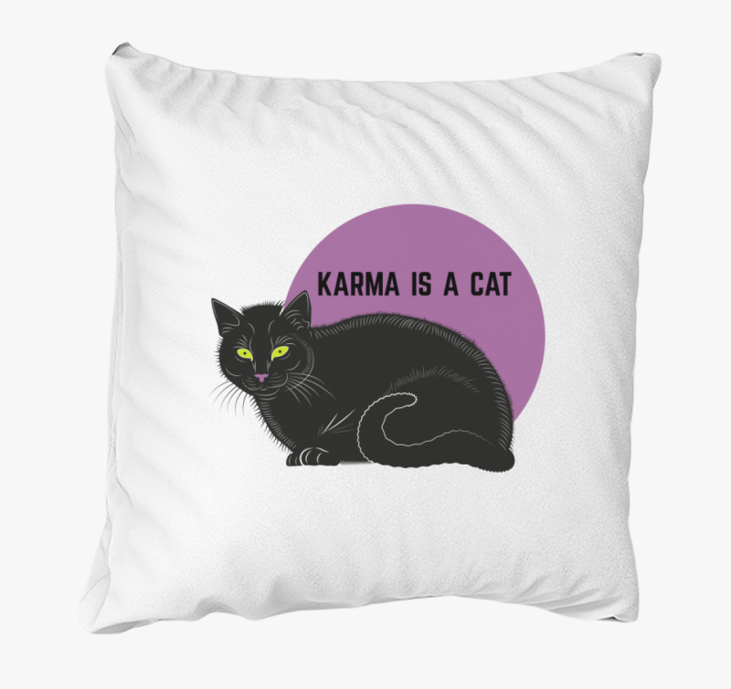 Karma is cat blazina