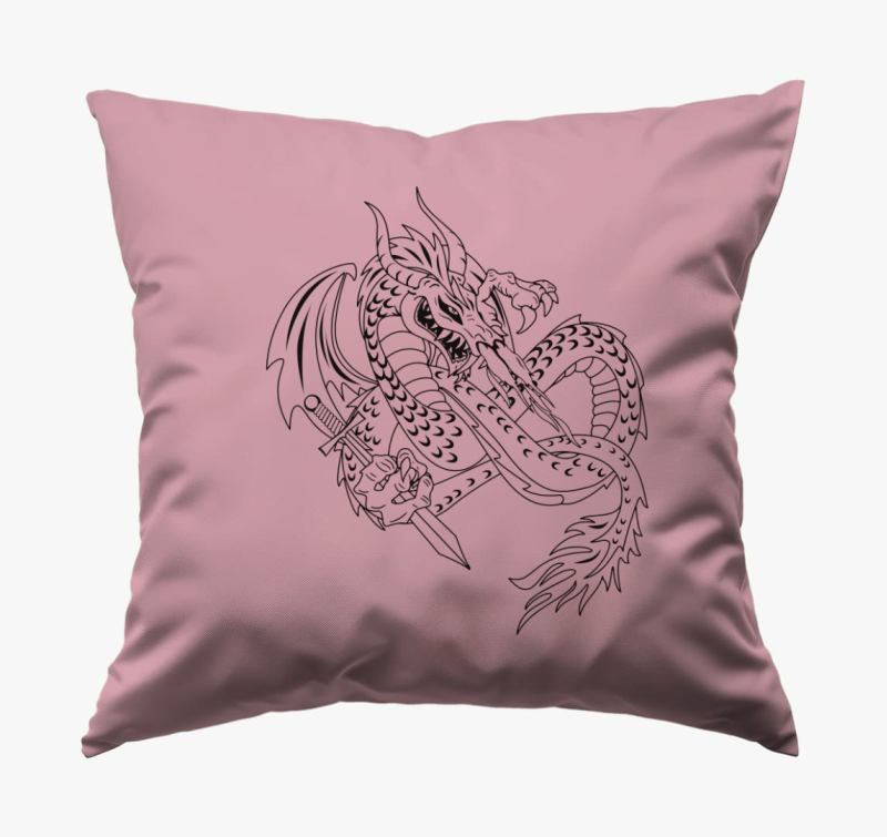 Vonalrajzolt blazina