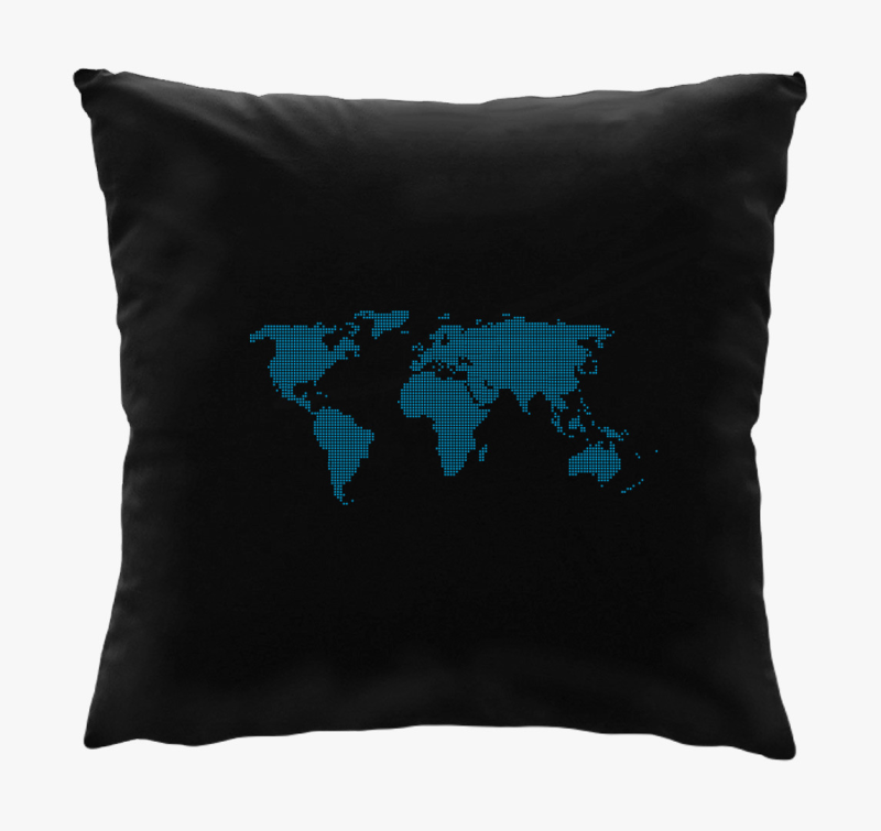 Pontozott modra blazina