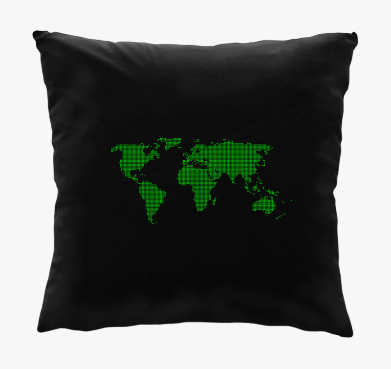 Pontozott zelena blazina