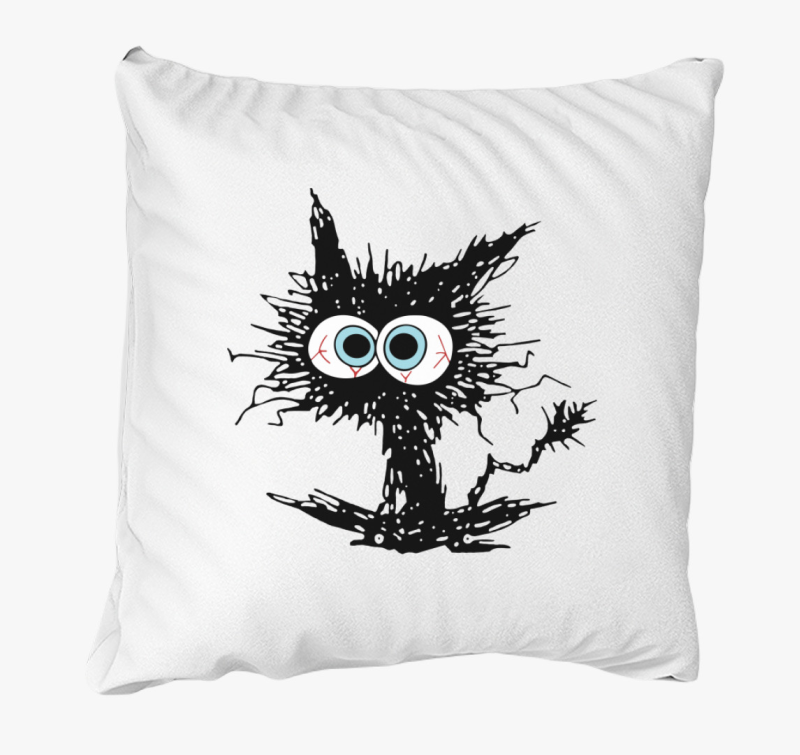 Black cat meme blazina