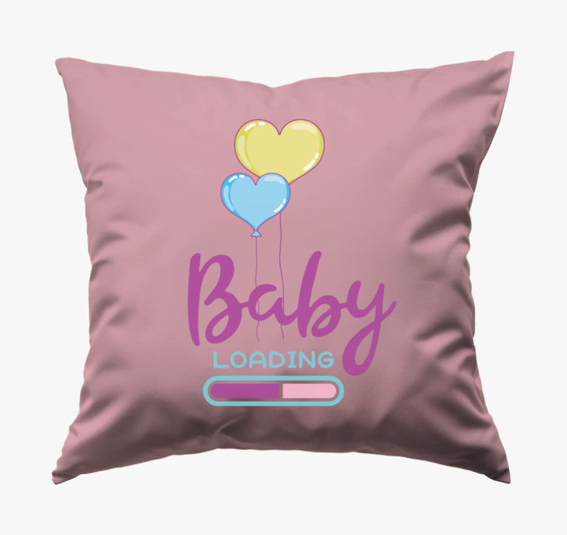 baby loading vijolična blazina