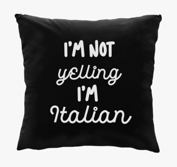 yelling Italian blazina