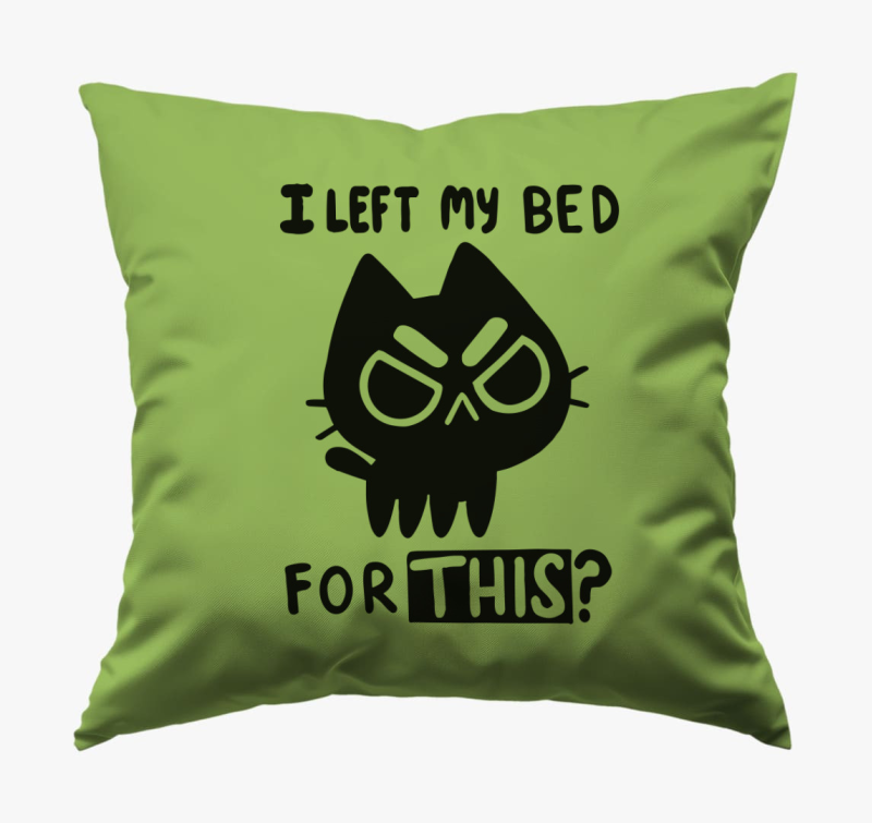 I left my bed blazina