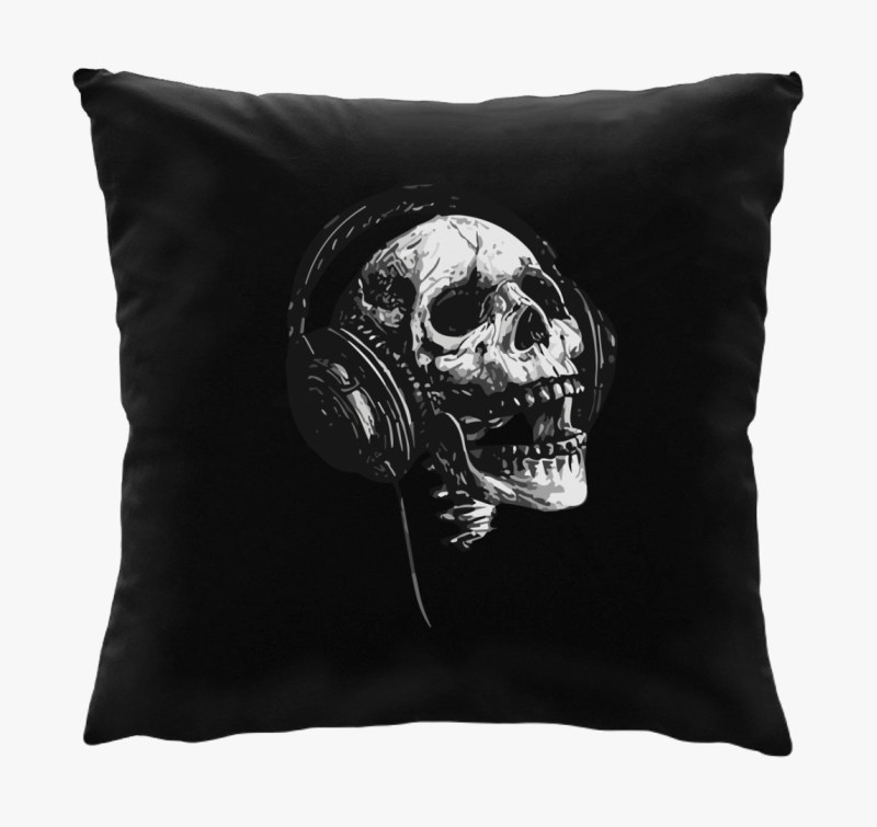 Skull music headset blazina