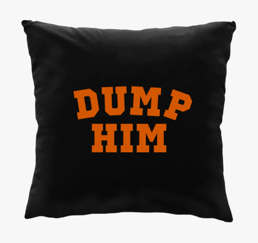 DUMP HIM orange blazina