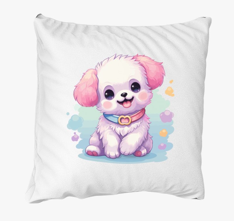 kis bela kutyus blazina