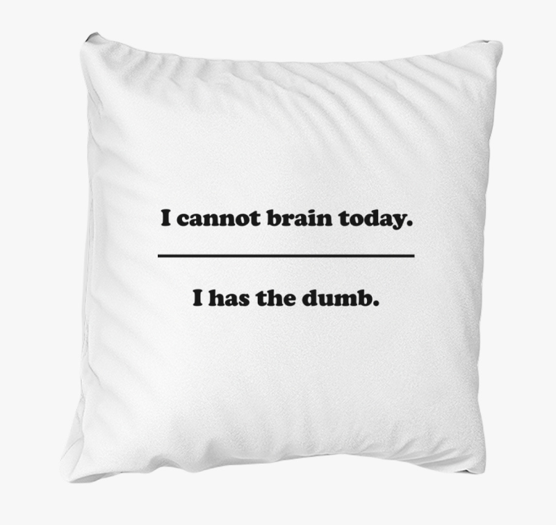 I cannot brain blazina