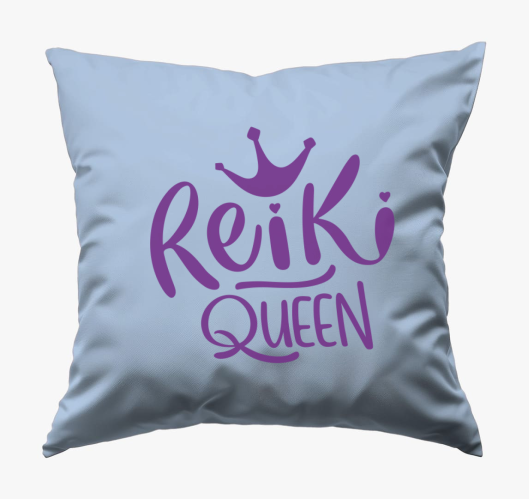 reiki queen vijolična blazina