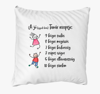 Učitelj egyedi blazina