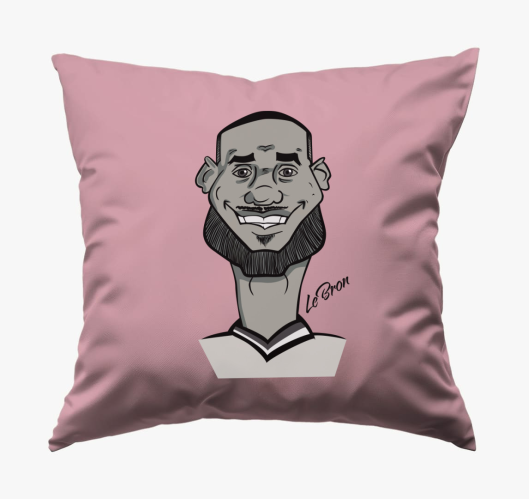 LeBron caricature blazina