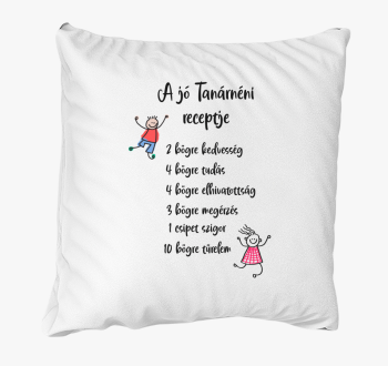 Učitelj receptje blazina