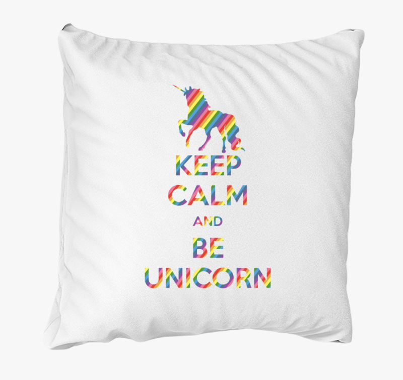 Csak nyugi in unikornis blazina