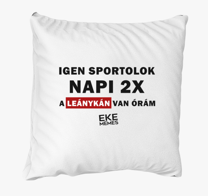 Igen sportolok! blazina