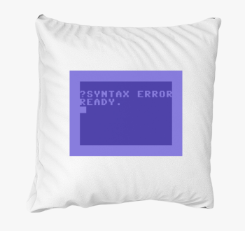 Commodore 64 (C64) blazina - Syntax error