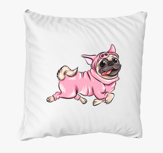 Malacnak mopszos blazina