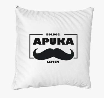 Boldog apuka lettem blazina