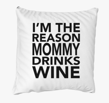 Anyu miattam iszik bort - blazina