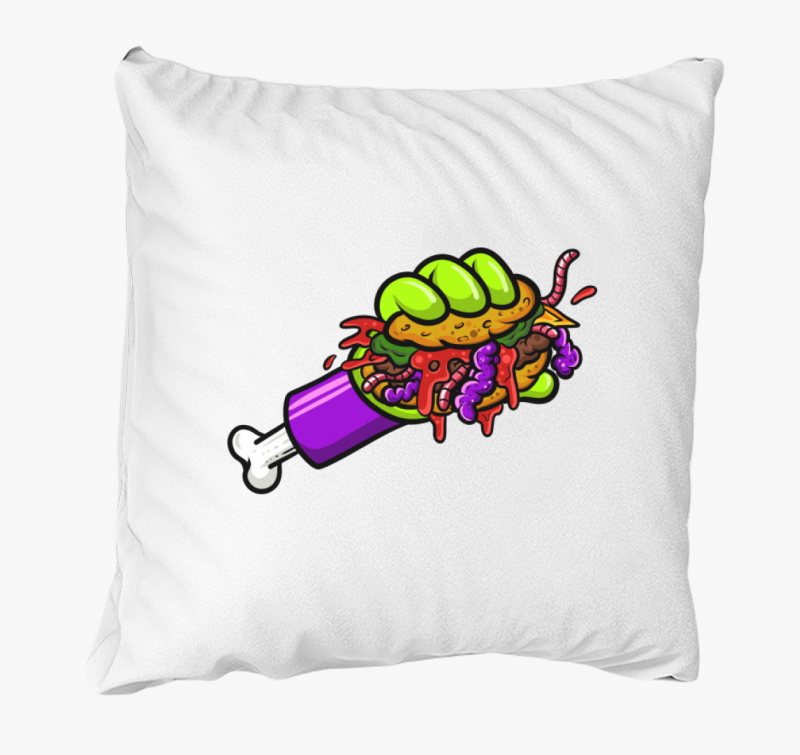 Zombi burgeres blazina