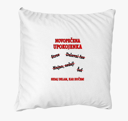 Novopečena upokojenka - blazin...