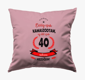 Eddig csak kamaszodtam blazina - egyedi