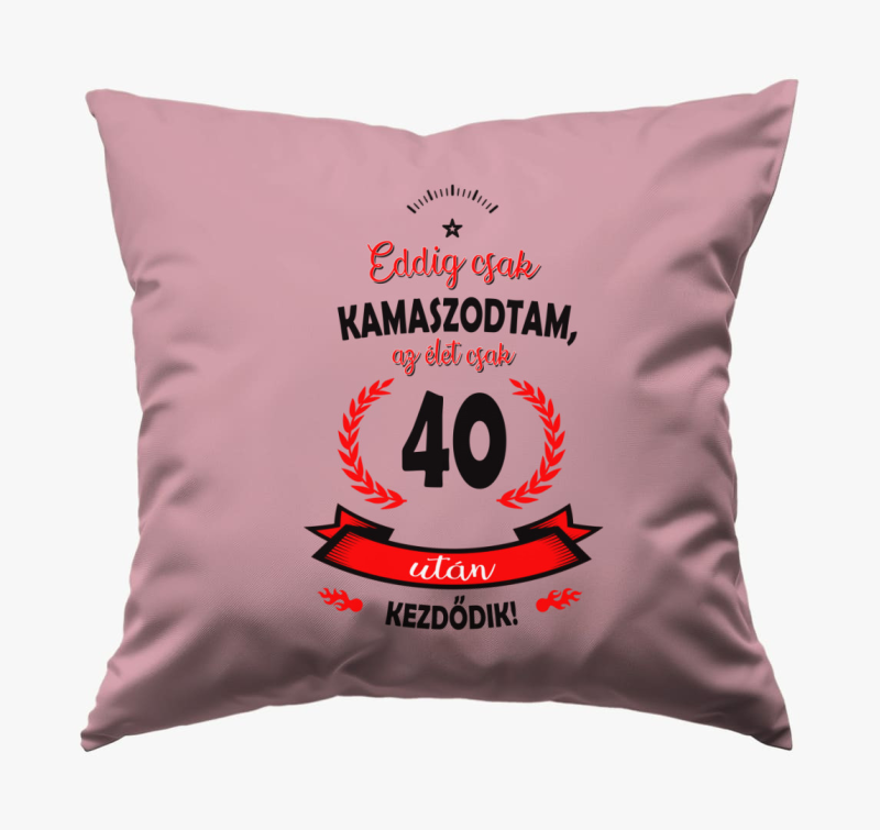 Eddig csak kamaszodtam blazina - egyedi