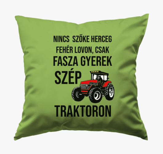 Traktoros faszagyerek blazina